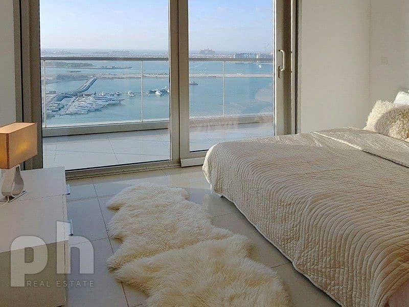4 Large 2 bed| Study | Full Sea View |Balcony