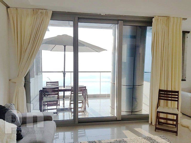 7 Large 2 bed| Study | Full Sea View |Balcony