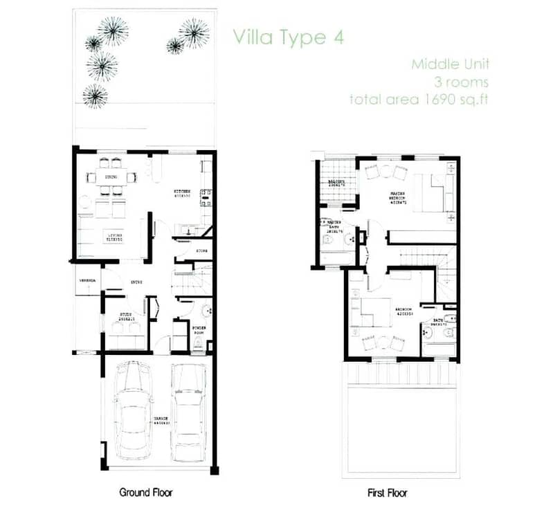 12 Backing Lake & Park | Type 4M | Tenanted