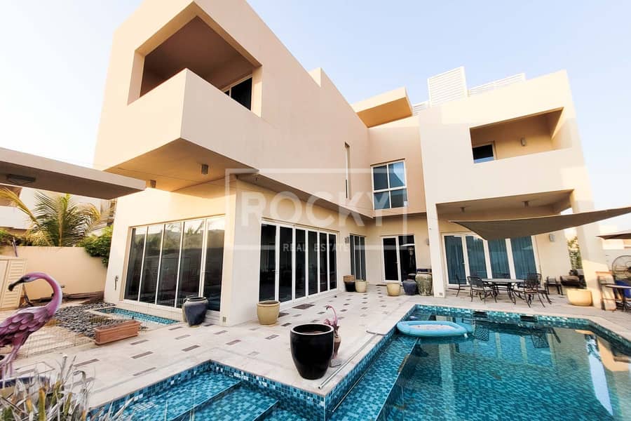 位于迪拜海滨区，威尼托小区 5 卧室的别墅 7000000 AED - 5449872
