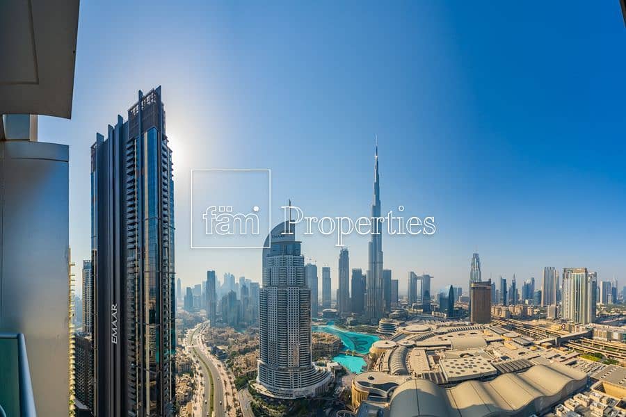 Middle Unit | Full Burj & Fountain Views