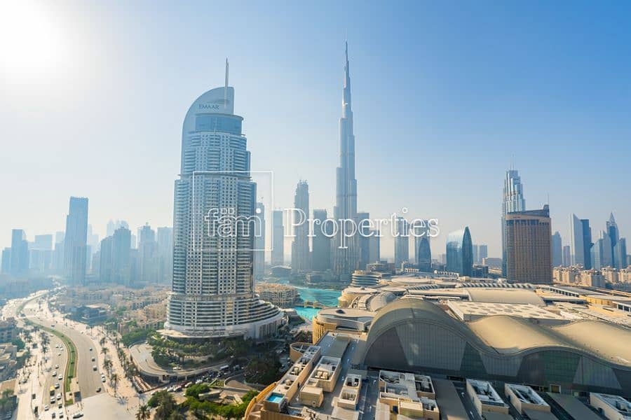 15 Bills Included |Full Burj Views |Ready to Move