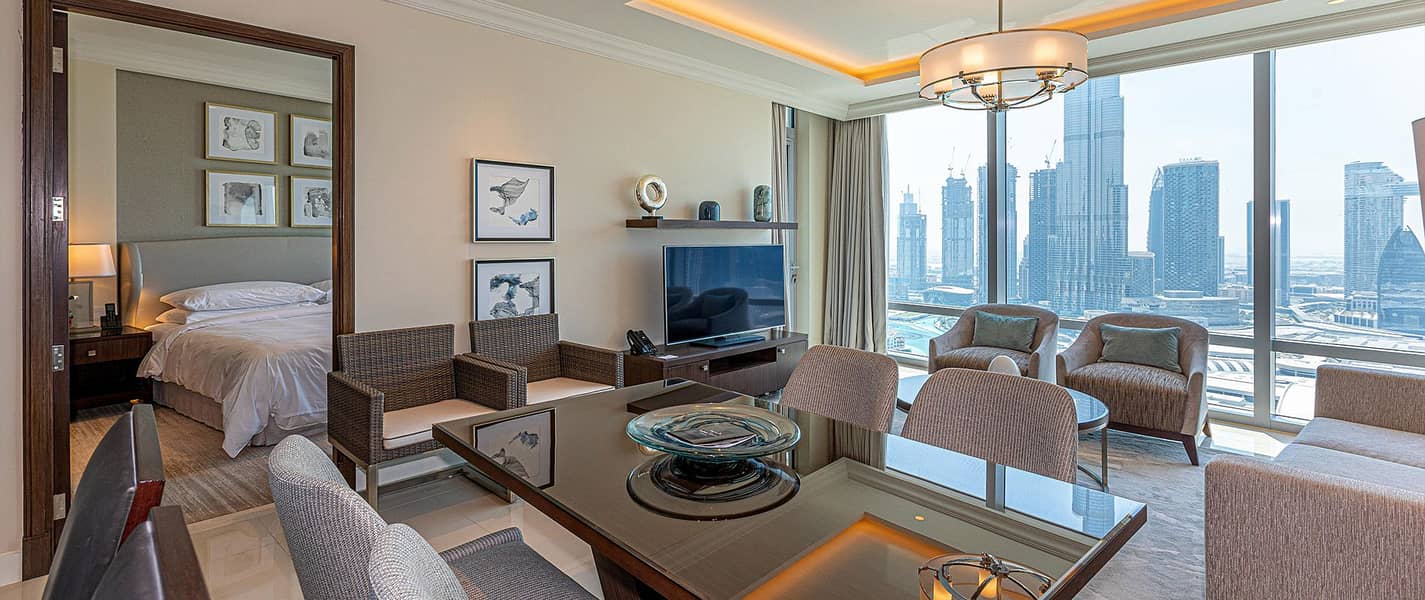 34 Full Burj Views |Bills Included |Ready to Move