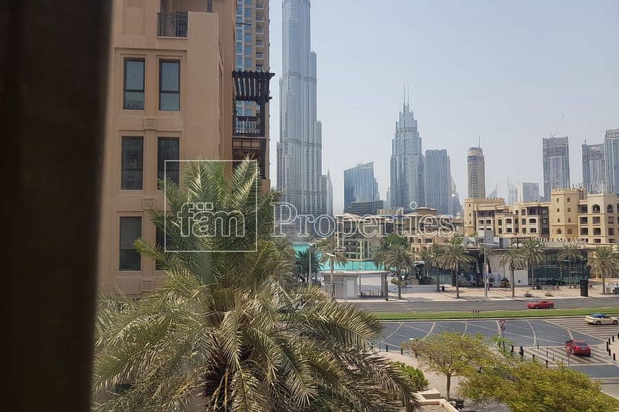 Full Burj Khalifa View | Tenanted | Chiller Free