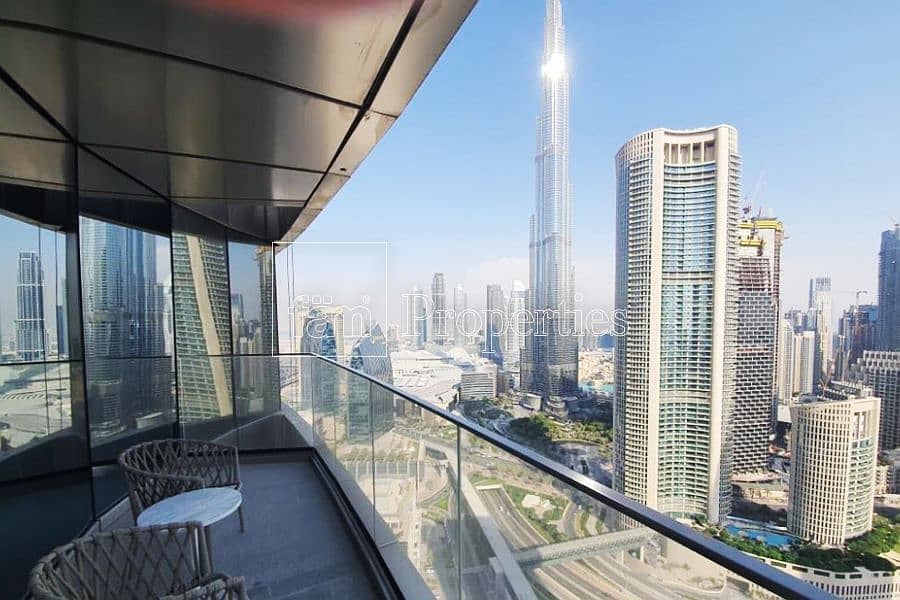 10 Burj khalifa view | Fully furnished hotel apt