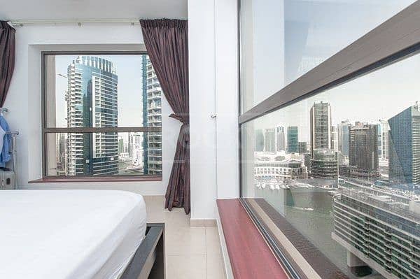 Fully Furnished 1 Bed with Marina View in JBR