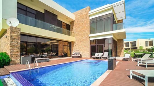 6 Bedroom Villa for Sale in DAMAC Hills, Dubai - Largest Corner Unit on the Golf Course