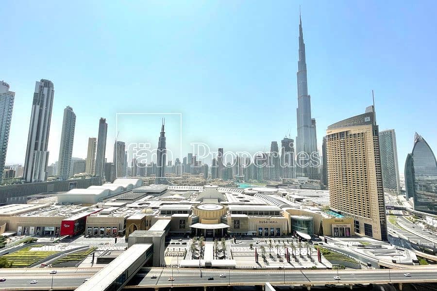 6 3 bedroom + maid Full Burj and fountain views