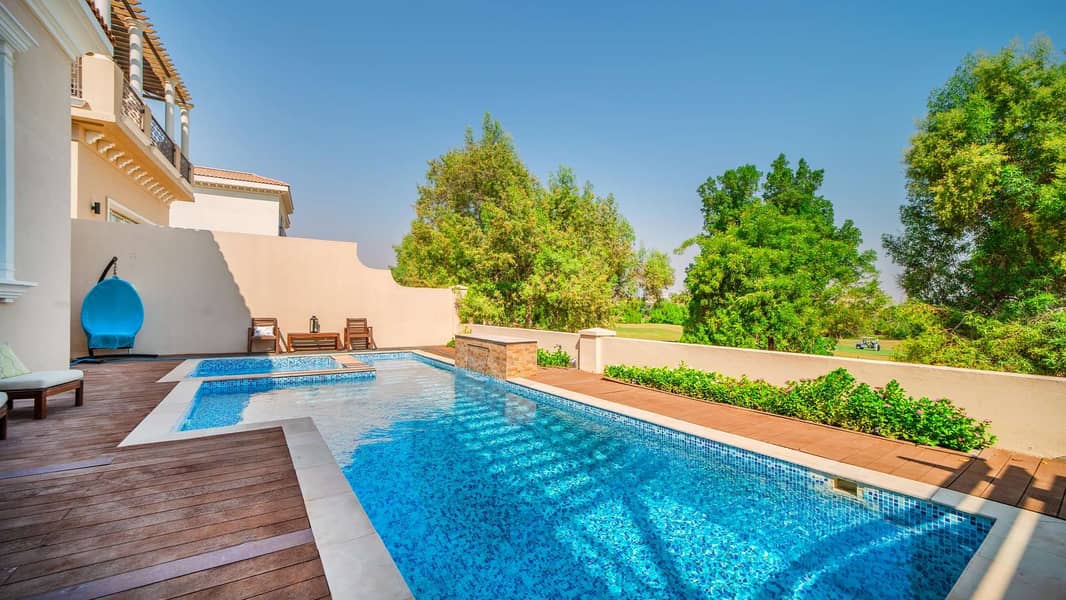 19 Modern Villa With Private Pool and Golf Course Views