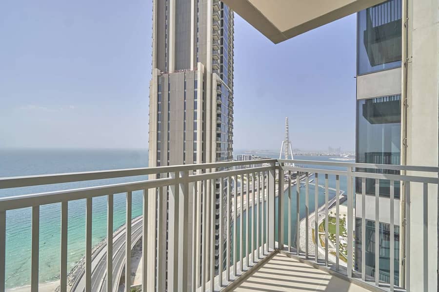 High-Floor Unit with Bluewaters and Partial Marina View