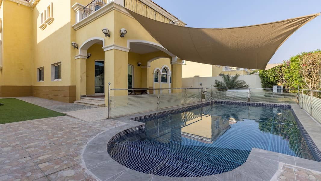 6 Spacious Three-Bedroom Legacy Villa with Pool