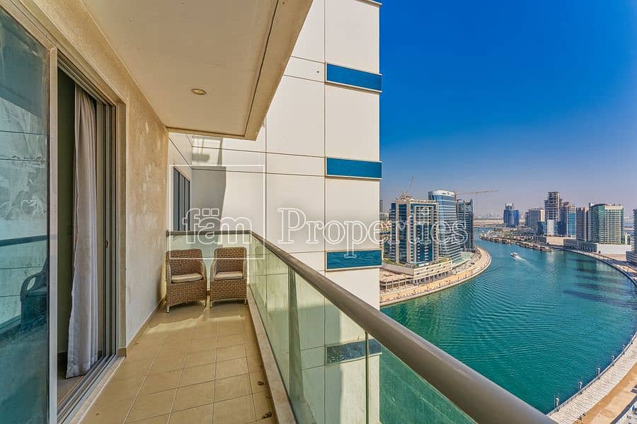 Fully furnished | High floor | Canal view