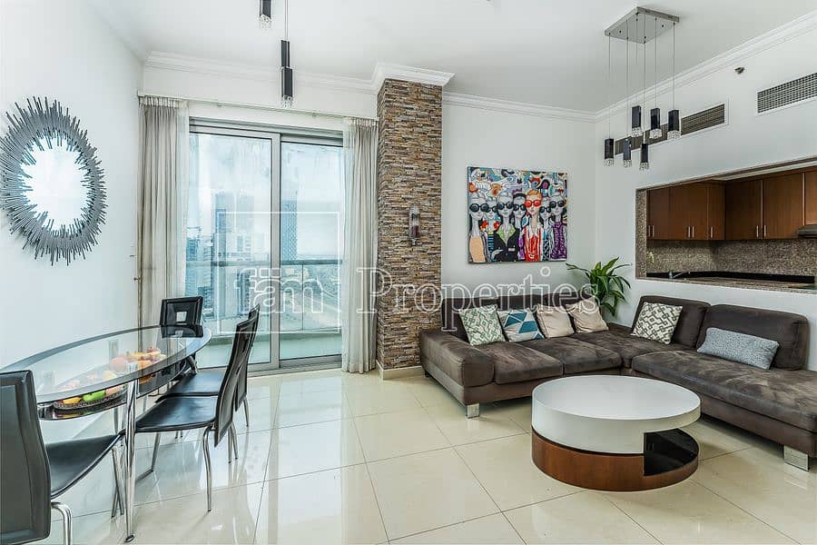 2 Fully furnished | High floor | Canal view