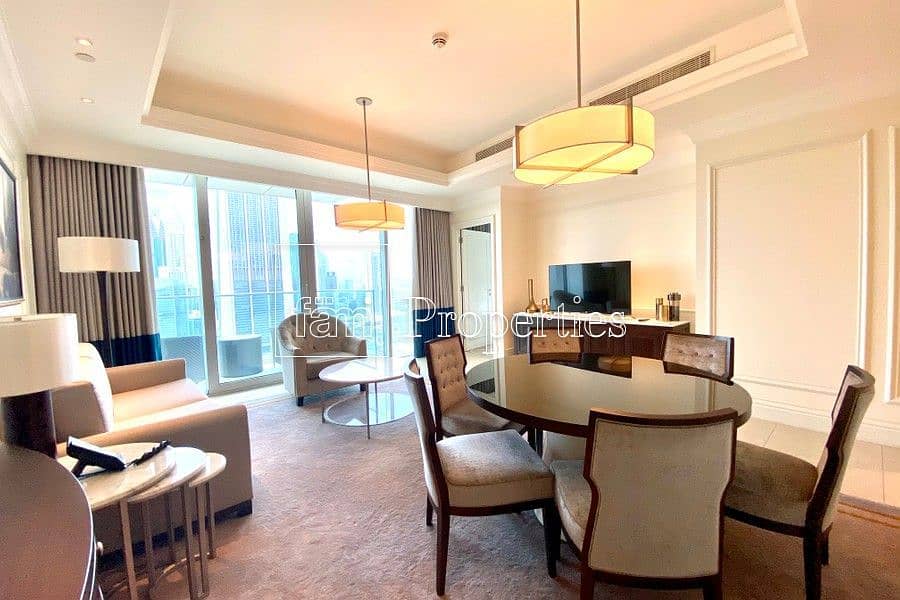 2bed, bigger layout, High floor, Difc View