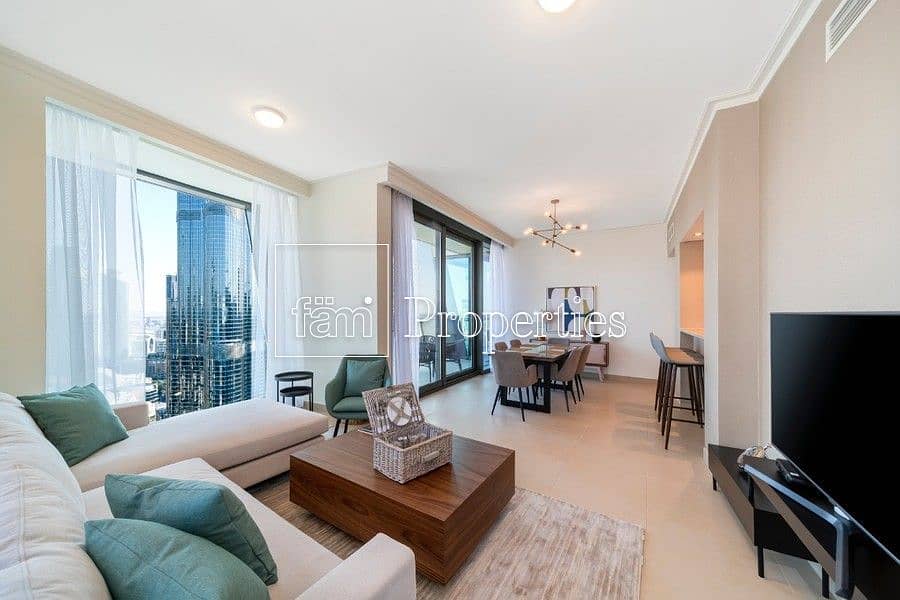 3 Burj Khalifa View | Spaciuos | Fully Furnished