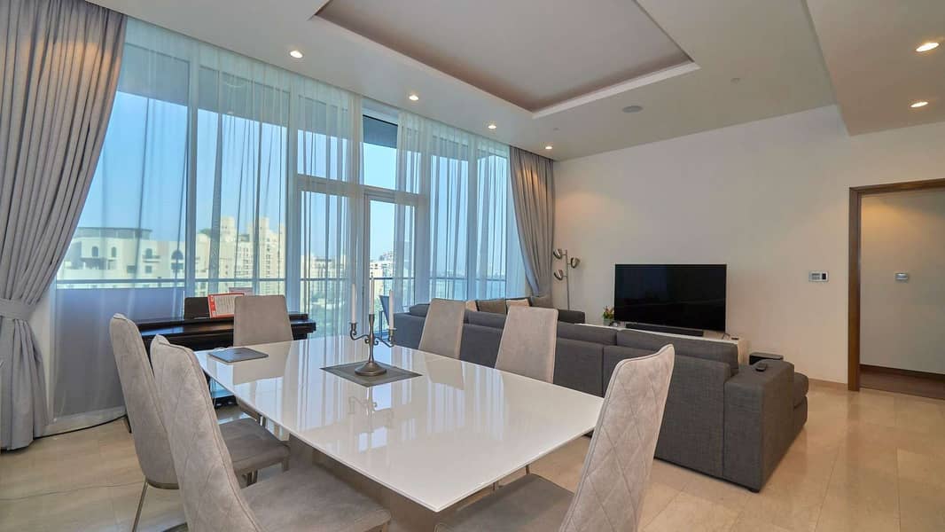 Exclusive High-Floor Apartment with Private Beach