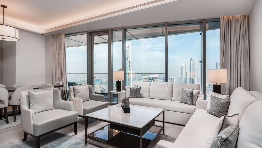 Fully Furnished Residence in The Address Sky View