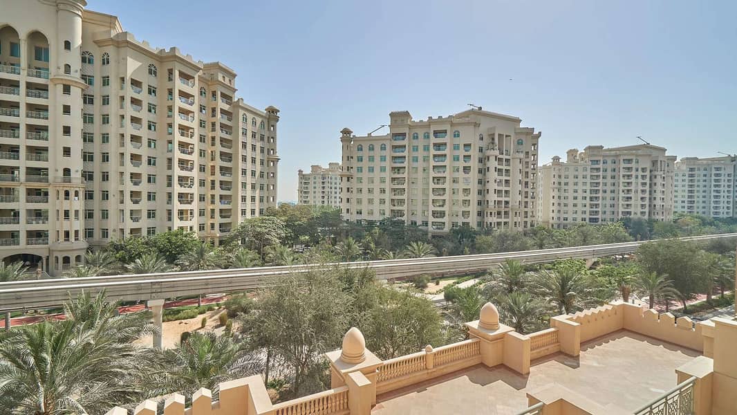 3 Park-Facing Apartment Close to Nakheel Mall