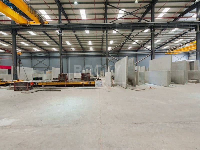 6 Warehouse  with 10Ton Cranes for Rent