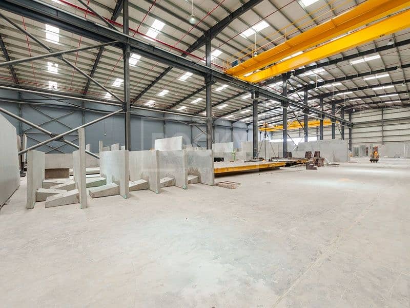 8 Warehouse  with 10Ton Cranes for Rent