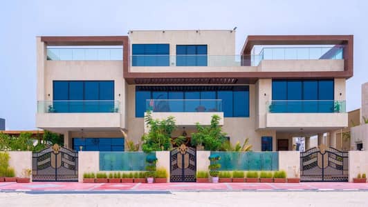 فیلا 6 غرف نوم للبيع في لؤلؤة جميرا، دبي - Contemporary Villa with Stunning Sea Views