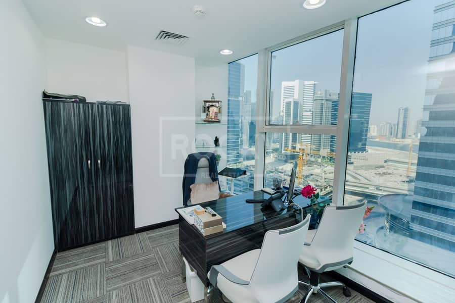 5 Fully Furnished | Office | 2 Parking | Al Manara Tower