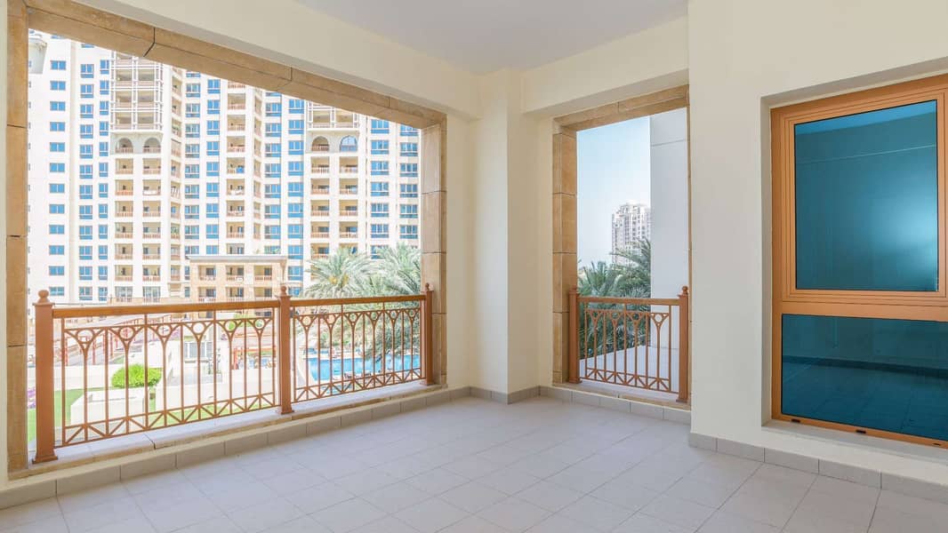 Vacant Sea Facing Apt with Direct Access to Nakheel Mall