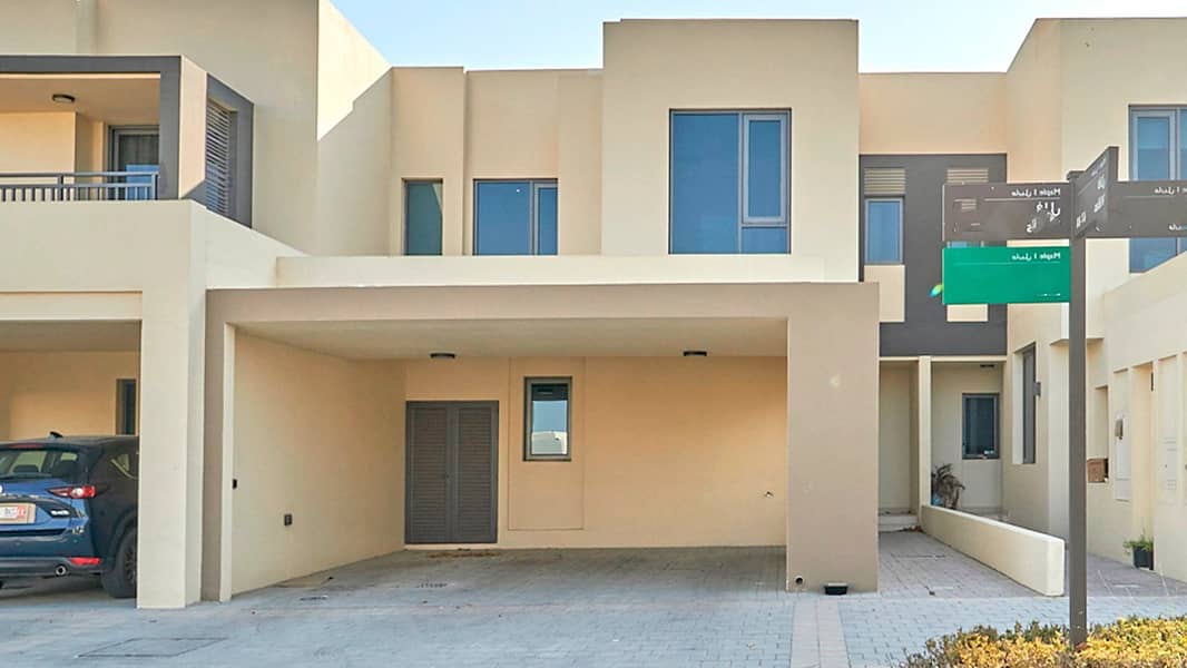 2 Soon to be Vacated Single Row Townhouse in Dubai Hills Estate