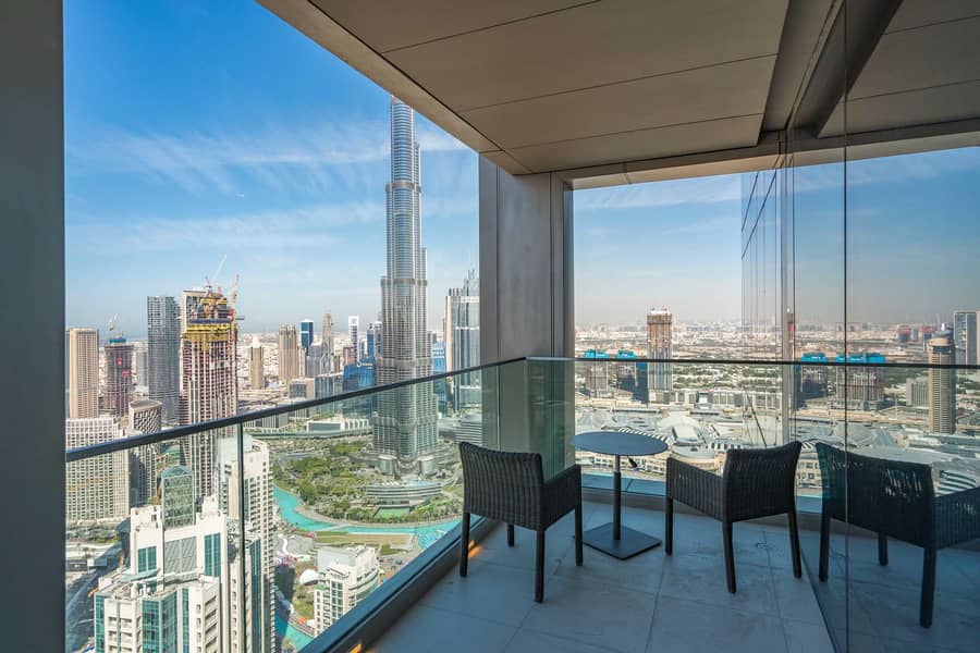 Fully Furnished/Burj Khalifa View/High Floor