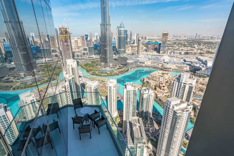 15 Fully Furnished/Burj Khalifa View/High Floor