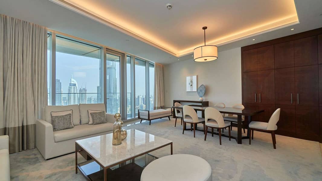 2 High-floor Serviced Apartment in Sky View Tower 2