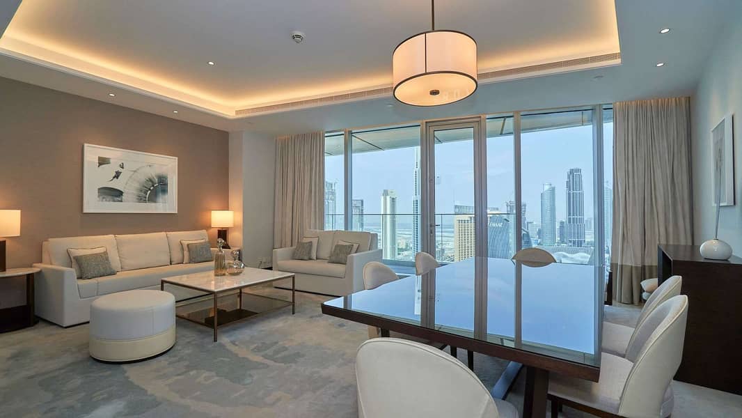 4 High-floor Serviced Apartment in Sky View Tower 2