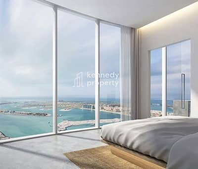 Hotel Apartment for Sale in Dubai Marina, Dubai - High Floor | Stunning Sea View | Brand New