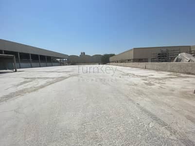 Factory for Rent in Jebel Ali, Dubai - ALL IN ONE FACTORY LAND WITH OFFICE AND SHED