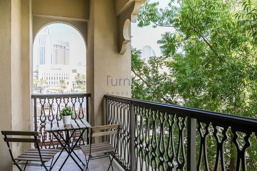 8 Exclusive | Corner apt |Road and  Dubai Mall View | Rented