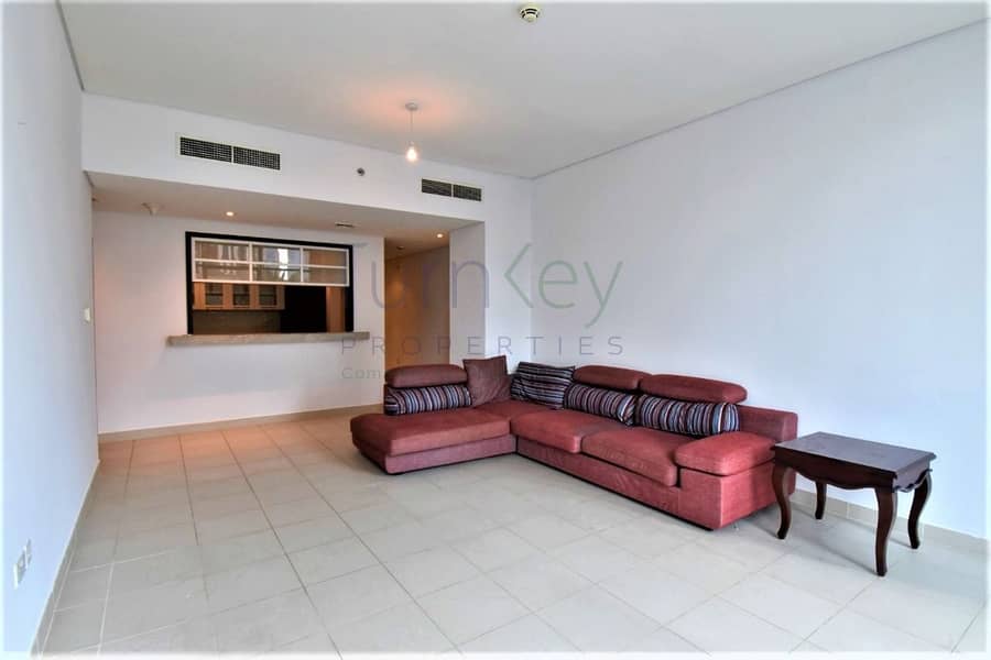Available Huge 1 Bed Unfurnished | Blvd View
