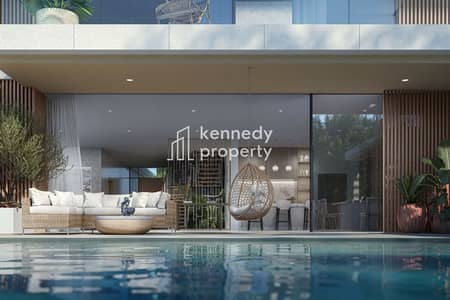 4 Bedroom Villa for Sale in Tilal Al Ghaf, Dubai - Floor-to-Ceiling Windows | Private Pool | Majlis