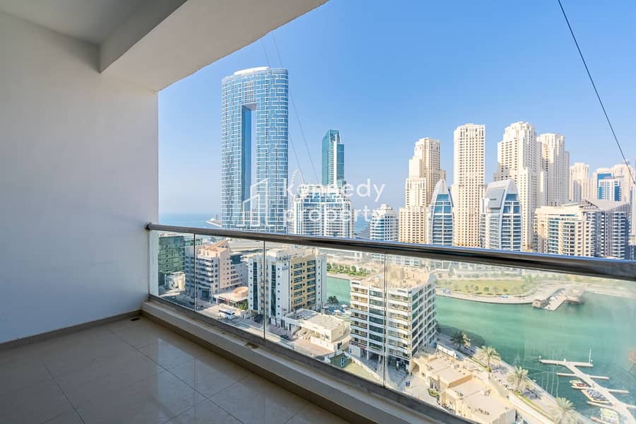 Квартира в Дубай Марина，Дек Тауэрc，Дек Тауэр 2, 2 cпальни, 95000 AED - 5366521