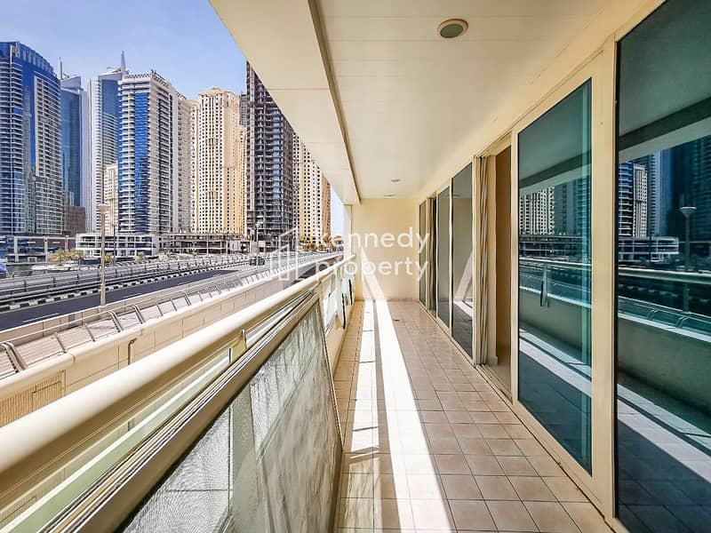 位于迪拜码头，滨海景观大厦，滨海景观大厦B座 2 卧室的公寓 1400000 AED - 5019108