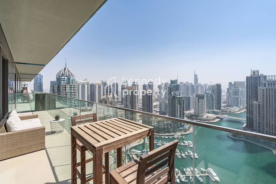 位于迪拜码头，滨海之门，滨海之门1号 3 卧室的公寓 3700000 AED - 5101230