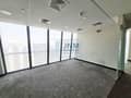 11 FULL Floor Office with Partitions | Arial View