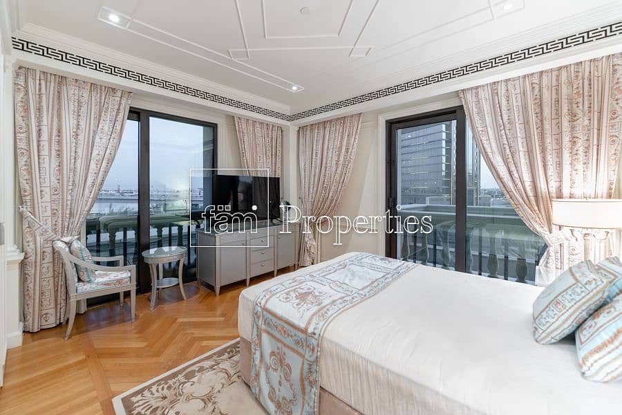5 Fully Versace furnished apartment ready for sale