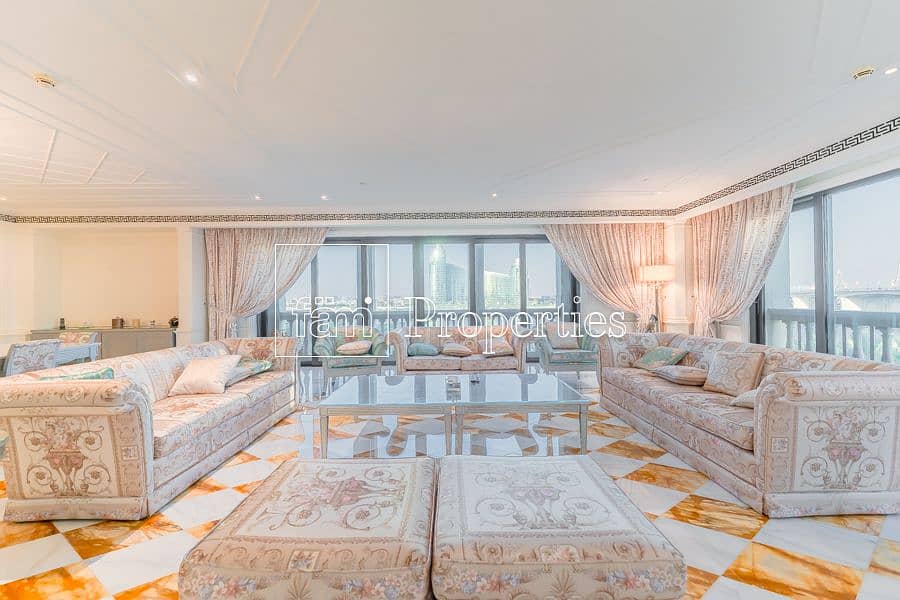 16 Fully Versace furnished apartment ready for sale