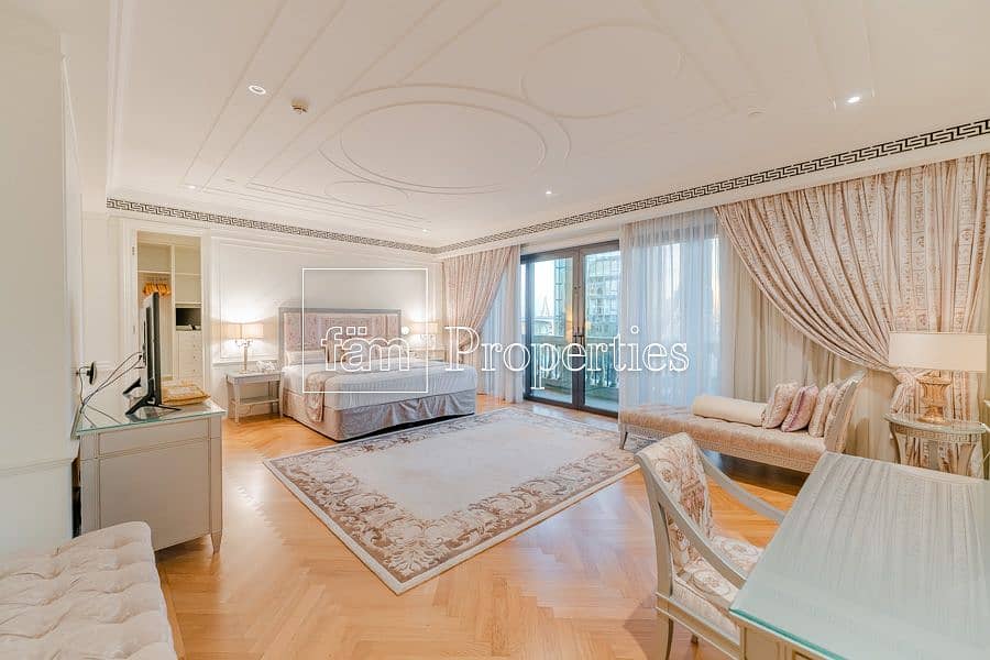25 Fully Versace furnished apartment ready for sale