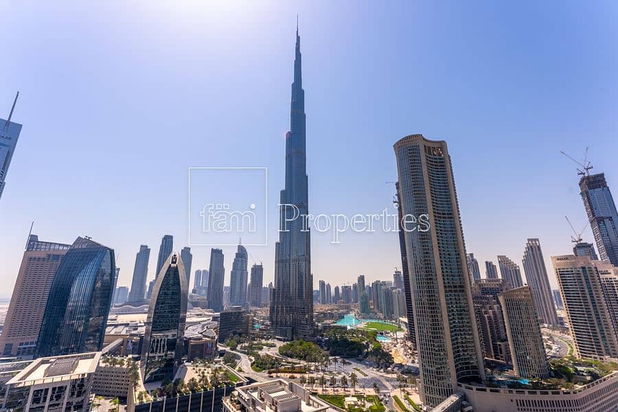 3BR+M | 03 Series | Burj Khalifa View | High-Floor