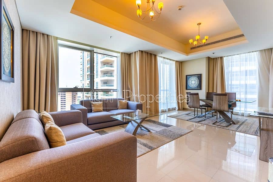 位于迪拜码头，巴塞洛公寓 2 卧室的公寓 2900000 AED - 5383302