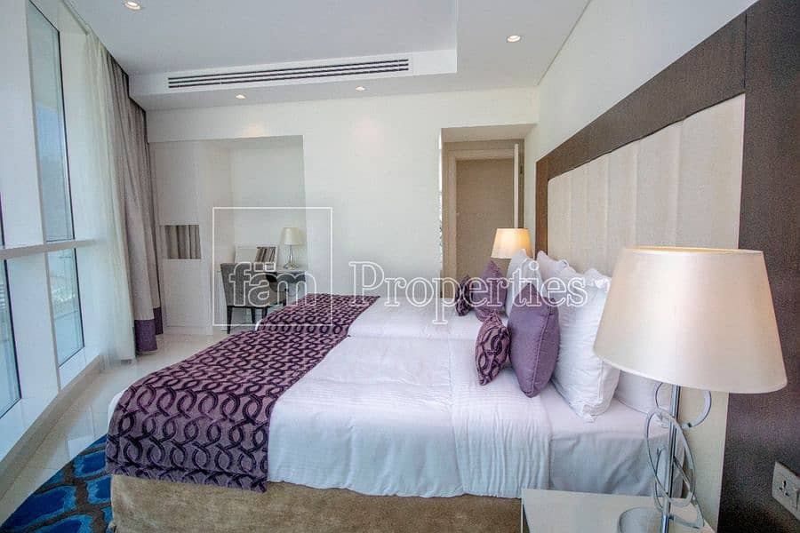 6 high floor/ good view/ furnished apartment