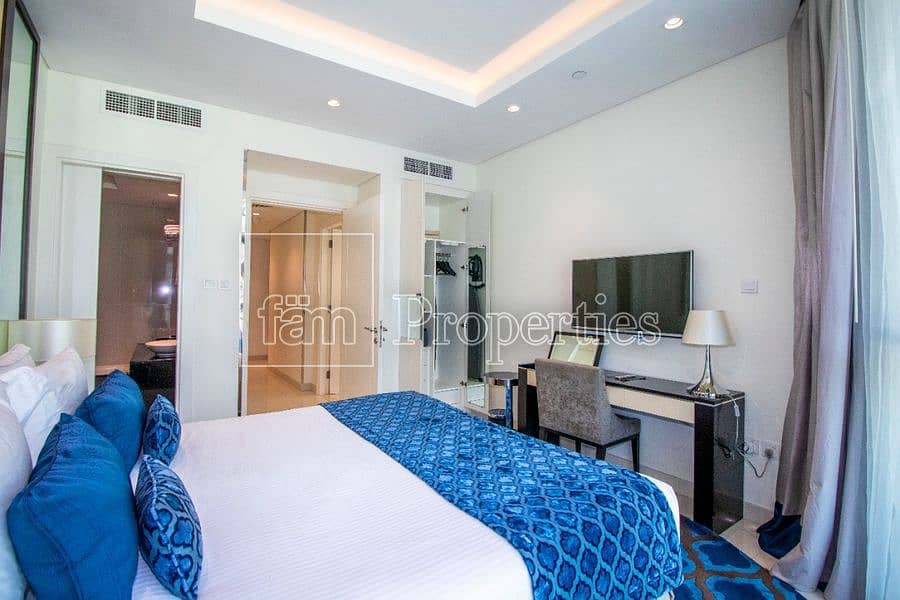 25 high floor/ good view/ furnished apartment