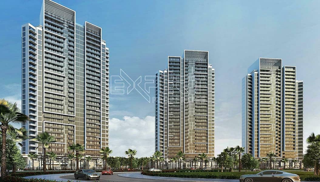 位于达马克山庄，卡森大厦-引领先驱社区 的公寓 455000 AED - 5434423