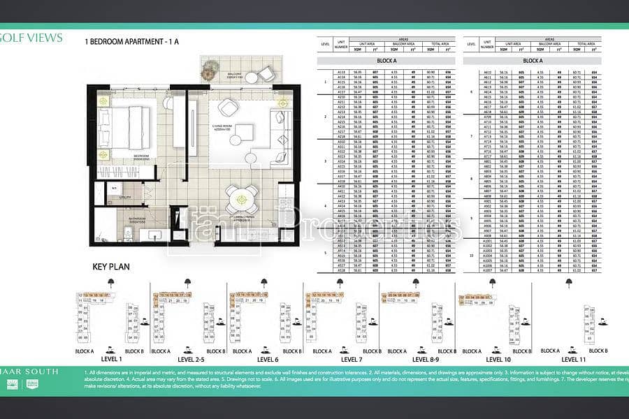 12 Lowest price| 1br | Golf view|High floor